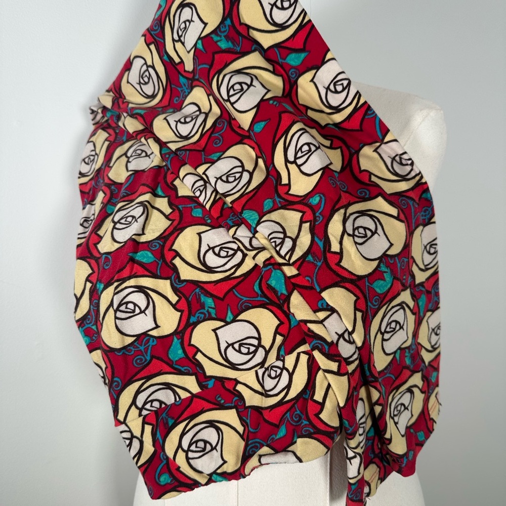 Colorful Lularoe Floral Leggings